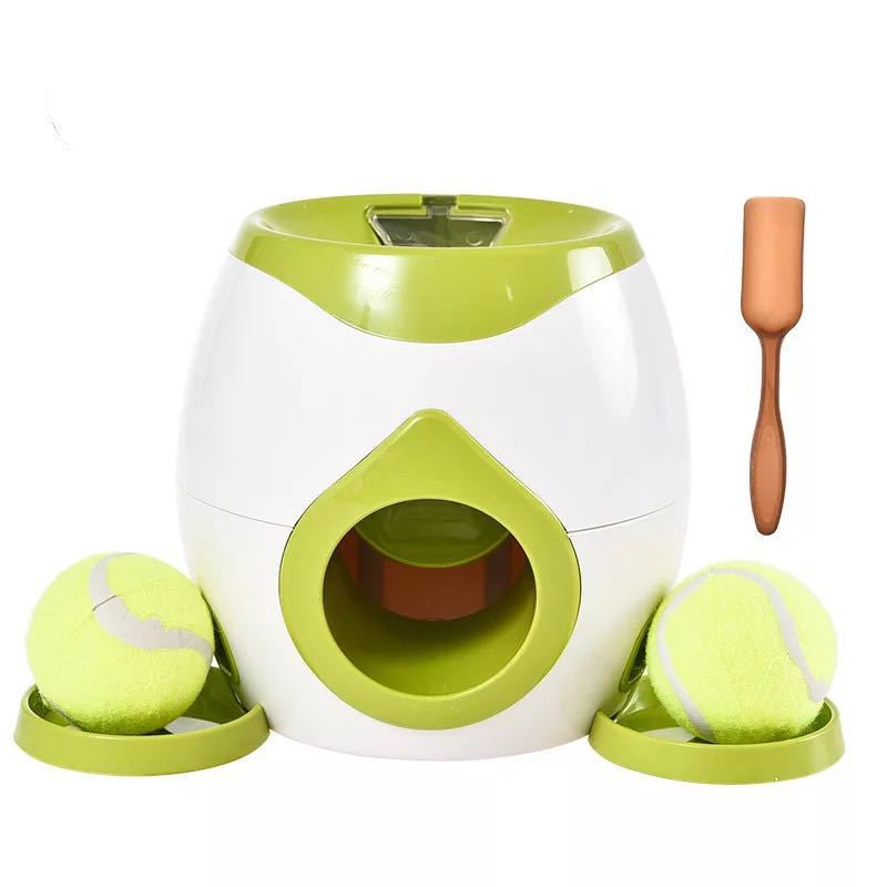 Automatic Dog Ball Launcher – Smart Fetch & Treat Reward Toy