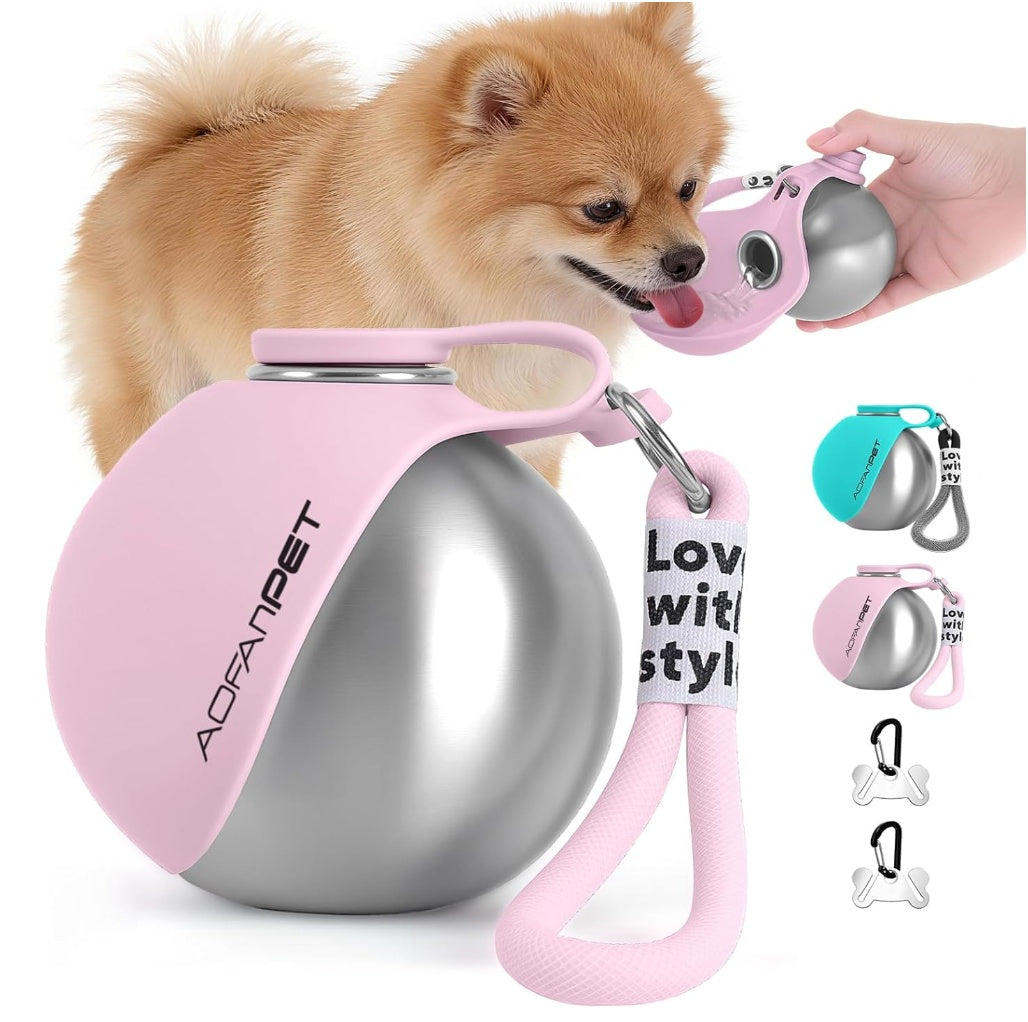 Portable Dog Water Bottle – Outdoor Travel Pet Water Dispenser