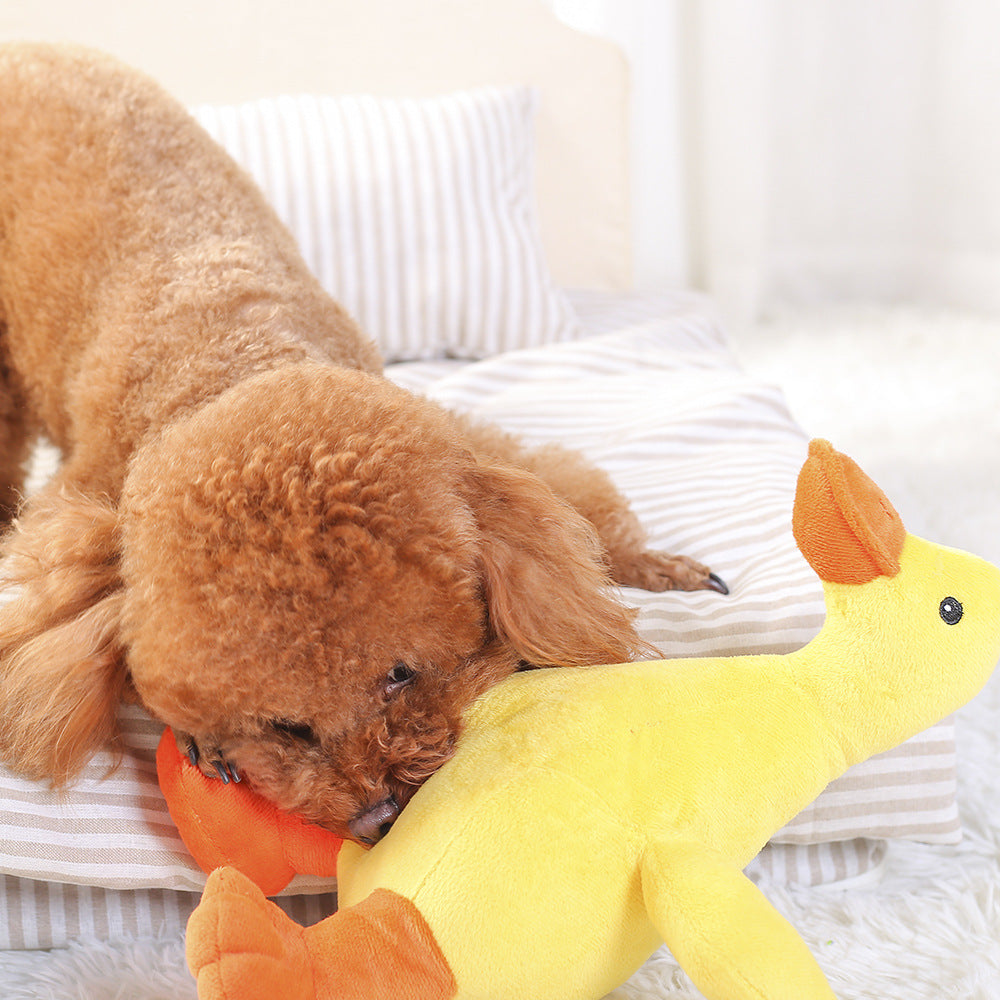 Plush Dog Toy – Squeaky Interactive Pet Toy for Dogs